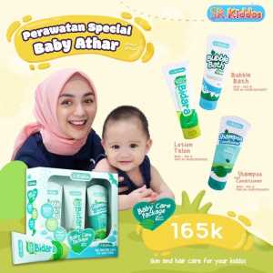 BABY CARE PACKAGE DAUN BIDARA SR12 | PAKET BABY HERBAL SR12 | BUBBLE BATH BIDARA SKINCARE BAYI