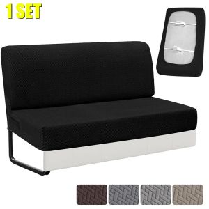 2PCS/Set Jacquard RV Dinette Cushion Covers Soft Elastic Car Sofa Slipcovers Removable Bench Sofa Seat Cover Anti-dirt