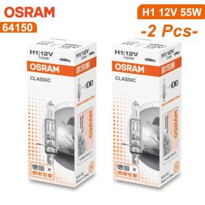 Osram | OSRAM Original H7 H1 H4 H3 Standard Headlight 12V 55W 3200K Super Brightening Hi/lo Beam Fog Lamp Car Halogen Bulb OEM (2PCS)