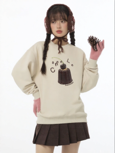 Gbiaior | Áo Hoodie Phong Cách Retro Lười Đôi Cho Nữ Mùa Thu Mới 2026