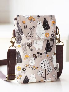 2024 New Summer Mini Waterproof Crossbody Phone Bag Womens Arm Coin Purse with Large Screen Compatibility Casual Style