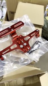 Pát biển số gập nhôm cnc cho xe máy xe điện