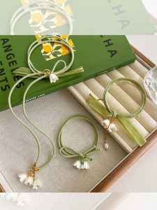 New 2023 Bellflower Headband High Elasticity Hair Ties Womens Stylish Fashionable Fresh out Fresh Feelings Hair Accessories