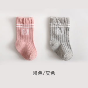 Newborn Baby Socks 0-3-6 Months Newborn Spring and Autumn Newborn Knee Socks Fat Legs 6-December Small Socks Baby