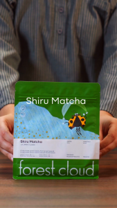 Forest Cloud Shiru Matcha Powder Imported from Kyoto 100% Shade-Grown Matcha No Sugar
