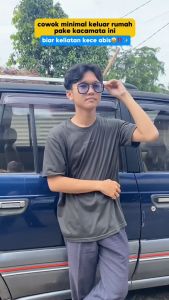 Kacamata Pria Sunglass Tony Stark Kacamata Gaya Hitam Pria Keren Anti Sinar UV400