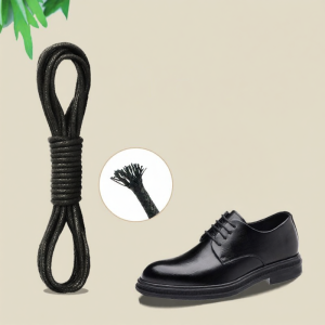 RUNEASY | Casual Anti-Slip Mens Shoelaces Black Brown