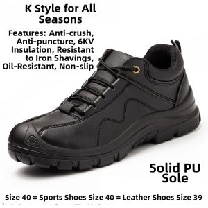 SENNUOKE | Insulation Slip-resistant Waterproof Toe-protected Puncture-resistant Anti-static Work Shoes