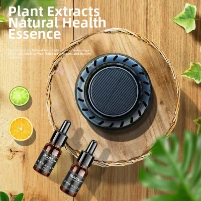 Rotating Car Fragrance Odor Removal UFO