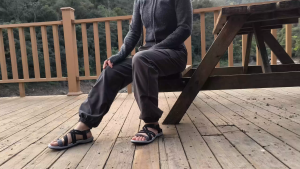 GRITION Beige Womens Casual Sport Outdoor Hiking Beach Reggae Slim Simply Stretch Sandal Breathable Comfort Footwear Sandals