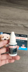 Han-otic - Nước Nhỏ Tai Hỗ Trợ Viêm Tai Làm Sạch Loại Bỏ Ráy Tai Vảy Sừng Bụi Bẩn cho Chó Mèo
