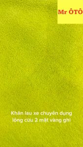 Khăn lau xe MICROFIBER mềm mịn siêu thấm hút chuyên lau ô tô xe máy spa