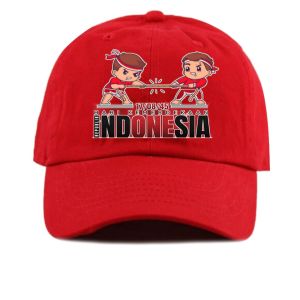 TOPI anak. topi kemerdekaan. topi anak usia 3 sd 8 thn. topi merah putih