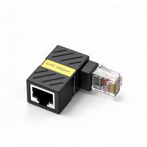 Rj45 Bộ kết nối mạng 360 Xoay Đầu Đực thành đầu cái Gigabit 1000Mbps Cắm Và Chơi Mở Rộng Cho Router Chuyển Đổi Máy Tính Xách Tay Nhà Thông Minh