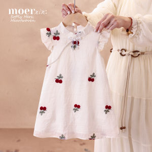 MOERXIN | Chinese Style Childrens Dress Qipao Princess Skirt