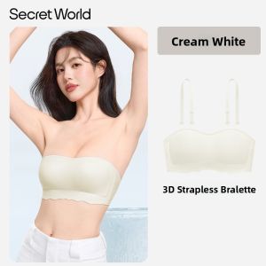 Secret World | Strapless Small Chest Gathering Light & Breathable Anti-slip Bra