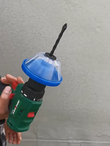 Electric Drill Dust Collector Dust Cover Cup Impact Drill Ash Collector Bowl Dust Buster Impact Hammer Drill Cover Wall Cement Dust Collector Pengumpul Habuk Gerudi Elektrik Penutup Gerudi DIY Tools