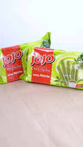 Bánh xốp ống JOJO nhân kem Matcha trà xanh 115G - Bánh xốp kem - Bánh ống - Bánh ống xốp - Bánh ăn vặt - Bánh ăn vặt tuổi thơ -