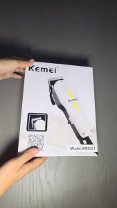 Mesin Cukur Rambut Hair Clipper Kemei KM-8821 Alat Cukur Rambut Elektrik Km-8821