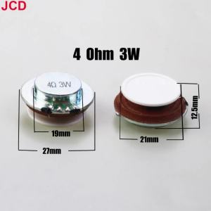 JCD | JCD 1pcs 27MM 4R 3W Resonance Vibration Mini Speaker Stereo Speaker Vibration Speaker Vbro Speaker 4 Ohms 3 Watt