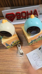 JD-25 Jam Dinosaur Alarm Clock Design Dino Lucu Jam Alarm Weker Temanin Anak Belajar dan Jadikan Hadiah