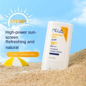 Waterproof Sunscreen Stick Whitening Brightening Sun Stick SPF 50+ Sun Block Stick for Face Moisturizing Lightweight Non-greasy Sunblock