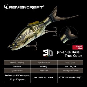 RAVENRAFT | Multiple Section Fish Lure Hard Bait
