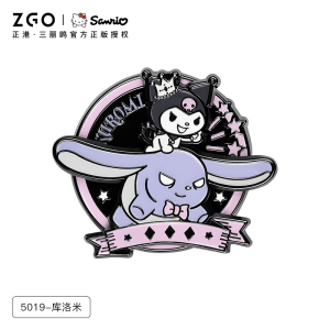 Adorable Hello Kitty Collaborative Cute Pin Badge Fashionable Brooch Pin for Women Fresh out Sweet Style Alloy Silver Gold