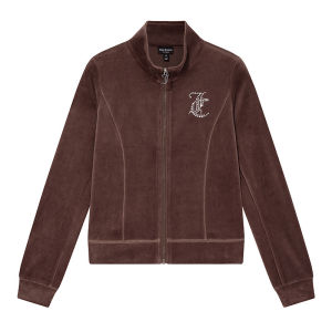 Juicy Couture | Velvet Stand Collar Jacket