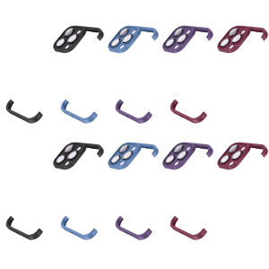 Lens Protector Corner Pad TPU Glass Borderless Protective Sleeve Shockproof Lens Protector Case Fall-resistance for iPhone 14 Pro/14 Pro Max