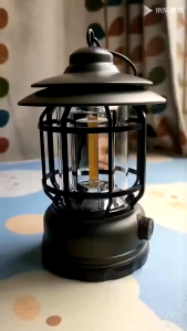 MOUNTAINHIKER outdoor camping retro chandelier multifunctional lighting tent lamp camping lamp canopy tent hanging lamp retro chandelier