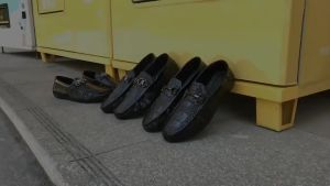 Summer New Crocodile Pattern Gommino Mens Korean Hipster Casual Shoes Mens British Driving Shoes  Dropshipping