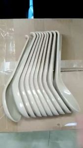 Muỗng phở  cơm canh nhựa Melamine nâu bóng nhiều kiểu