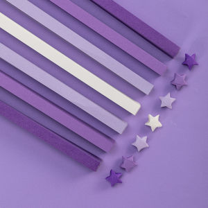 Macaron Colored Paper Folding Stars Handmade Gradient Pentagram Bottle DIY Cute Wish Bottle Star Paper Craft Business Supplies