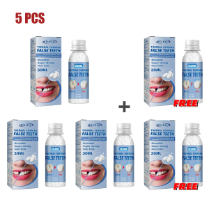 30ml Glue Tooth Replacement Material Gap Repair Resin Granules Missing Denture Adhesive Teeth Repair Dental Moldable False Teeth