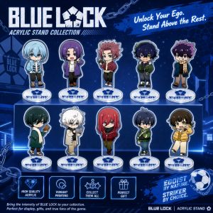 Bandai | Blue Lock Anime Small Standee 8cm Giyuichi Kazumai Kunigami Rensuke Desk Decoration