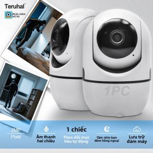 Camera IP Wifi Thông Minh Mini 360 Độ HD 2MP Camera An Ninh Trong Nhà Không Dây Camera Giám Sát Trẻ Em Với Chức Năng Tự Động Theo Dõi Và Điều Khiển Từ Xa