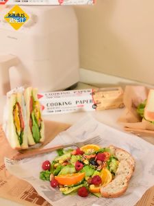【Woody】8M Cooking Parchment Paper Baking Tools Food Grade Grease Paper Bread Sandwich Burger Fries Wrappers Cookie Oilpaper