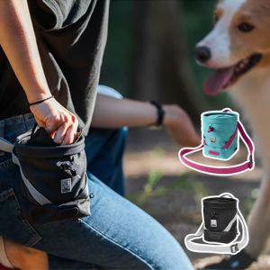 TRUELOVE Multifunctional Dog Training Waist Bag Large Capacity Pet Treat Bag Poop Bag Dispenser Waterproof With Adjustable Strap For Dogs Outdoor