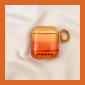 Dawn Dusk Sunset Airpods4 Protective Case Wireless Bluetooth  pro Earphone Shell Second Generation Third Generation Aipods2 Airpodpro Fourth Generation Soft TPU Material