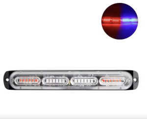 Truck LED Strobe Warning Light Blue and Red Light Flashing Car Side Marker Light 12V 24V LED Signal Light