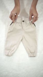 Jogercino Celana Chino Bayi Laki Laki Newborn 1 2 3 4 5 6 7 8 9 10 11 12 Bulan &1 2 3 Tahun Model Panjang Polos Warna Mocca Katun Twill Strech Combet Premium Lembut Tebal Melar Menyerap Keringat