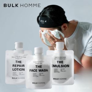 【Direct From Japan】BULK HOMME Mens Skincare | Face Wash Toner & Lotion | Hydrating & Oil Control