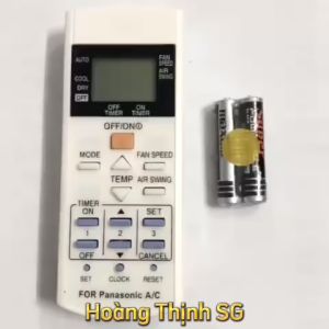 Điều khiển điều hoà PANASONIC 1 chiều remote máy lạnh PANASONIC - tặng kèm pin