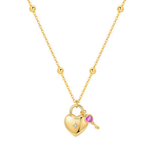 S925 Sterling Silvery Necklace Fashion Love Heart Necklace 18K Gold Plated E for Women Luxury Jewelry Gift Valentines Day Gift