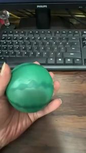 Schylling | Trending Simulated Fruit Watermelon Water Bead Stress Ball Portable Hand Squeeze Squishy Fidget Toy Daily Relax Gift