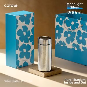 CAROTE | Compact Titanium Insulation Cup