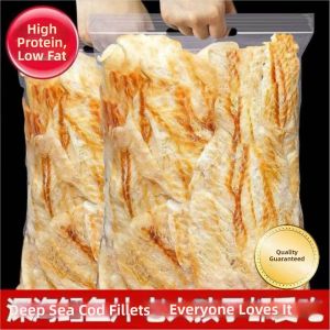 Ready-to-Eat Healthy Deep-Sea Dried Roasted Fish Slices 500g