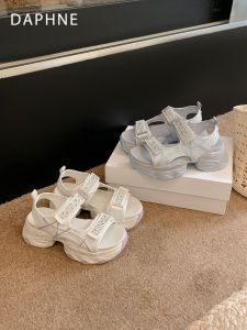 Daphne | Elevated Platform Breathable Mesh Sandals for Women