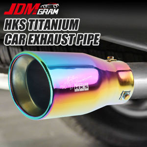 HKS ปลายท่อไอเสีย รถยนต์สำหรับแข่งไทเทเนียม 76มม อุปกรณ์ Neo โครเมี่ยม - ปลายท่อไอเสีย รถยนต์สำหรับแข่งไทเทเนียม